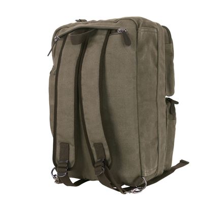 Tasche/Rucksack mehrzweck Leine BRIEFCASE GRÜN