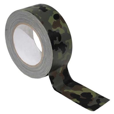 Klebeband BW TEXTILE FLECKTARN 5cm x 25m