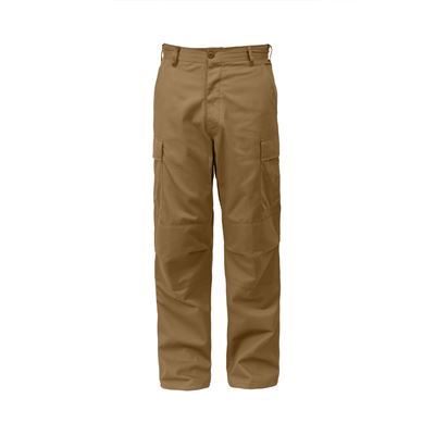Hose BDU RELAXED ZIPPER FLY COYOTE BROWN