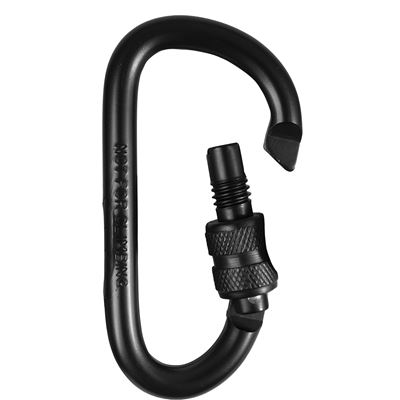 Karabiner 80mm SCHWARZ ROTHCO 294 3