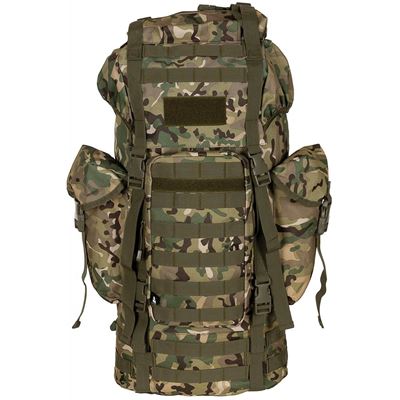 Kampfrucksack MOLLE 65 l gepolstert + ALU-Verstärkung OPERATION CAMO MFH 30250X 2