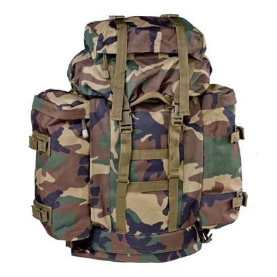 Rucksack BW MOUNTAIN 80L WOODLAND