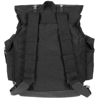 Gebirgsrucksack altes Modell BW 30L gepolsterte Träger SCHWARZ