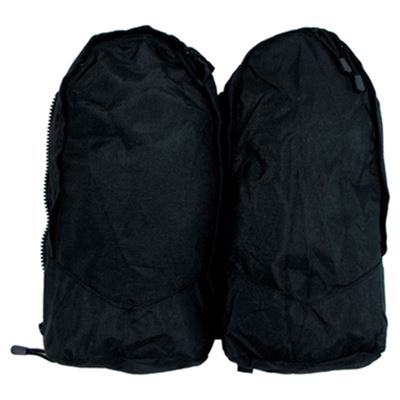 Rucksack ALPIN 110L 2 abnehmbare Seitentaschen SCHWARZ