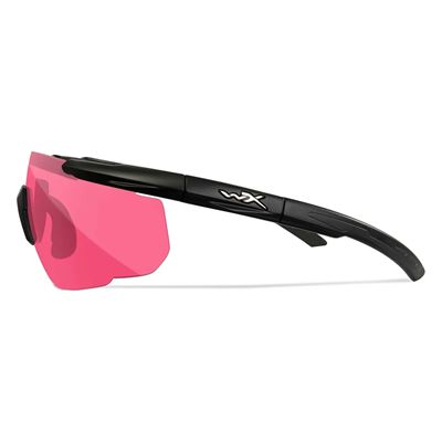Taktische Sonnenbrille SABER ADVANCED SCHWARZER Rahmen VERMILLION Gläser WILEY X 304-W 5
