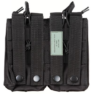 Double Mag Pouch MODULAR 4 Mags SCHWARZ