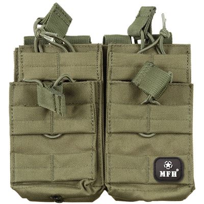 Double Mag Pouch MODULAR 4 Mags GRÜN