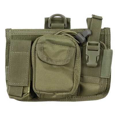 Pouch für Handy, Ausweise, Messer MOLLE GRÜN