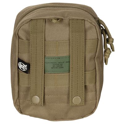 Pouch Multipurpose MOLLE klein 13x7x19cm COYOTE BROWN