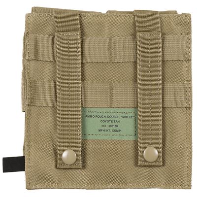 Double Mag Pouch MOLLE M4/M16 COYOTE BROWN