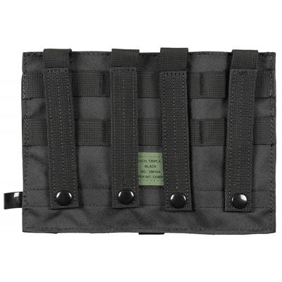 Mag Pouch MOLLE 3x M4/M16 SCHWARZ