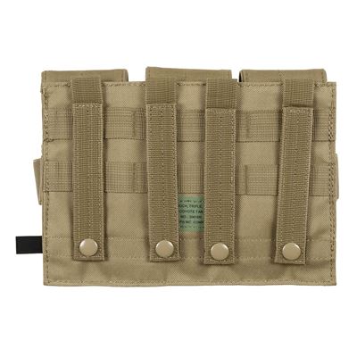 Mag Pouch MOLLE 3x M4/M16 COYOTE BROWN