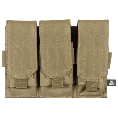Mag Pouch MOLLE 3x M4/M16 COYOTE BROWN