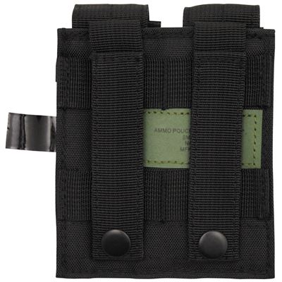 Double Pistol Mag Pouch MOLLE SCHWARZ