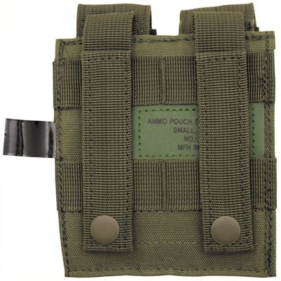 Double Pistol Mag Pouch MOLLE GRÜN