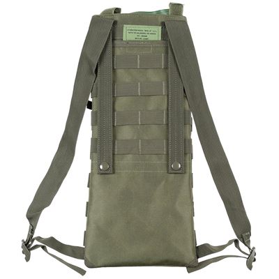 Hydrations Rucksack mit Blase MOLLE 2,5 l GRÜN