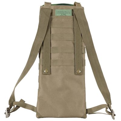 Hydrations Rucksack mit Blase MOLLE 2,5 l COYOTE BROWN