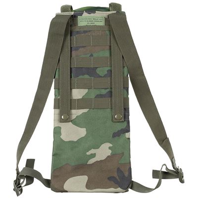 Hydrations Rucksack mit Blase MOLLE 2,5 l WOODLAND