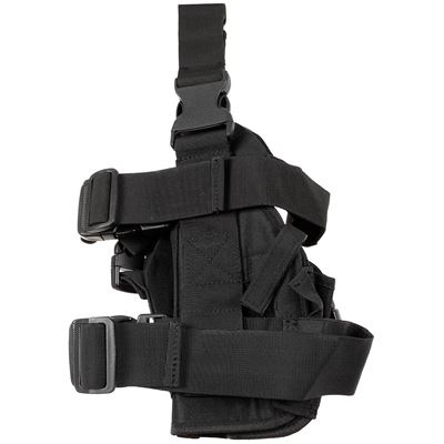 Tiefziehholster und Mag Pouches rechts SCHWARZ MFH 30711A 2