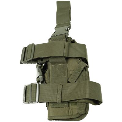 Tiefziehholster und Mag Pouches rechts GRÜN MFH 30711B 2