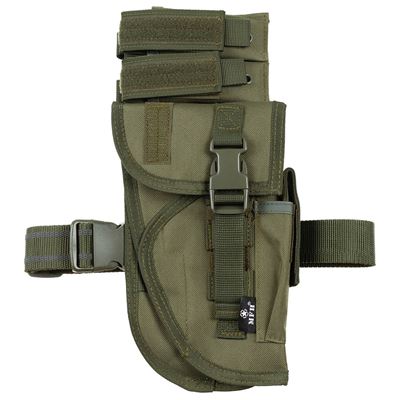 Tiefziehholster und Mag Pouches Tactical rechts OLIV