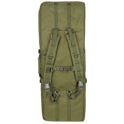 Gewehrtasche für zwei Gewehre 90cm MODULAR mit Rückengurten OLIV