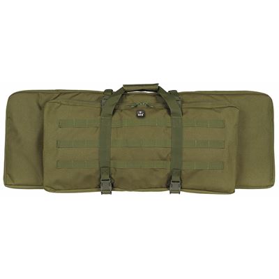 Gewehrtasche für zwei Gewehre 90cm MODULAR mit Rückengurten OLIV