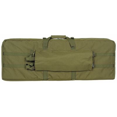 Gewehrtasche für zwei Gewehre 90cm MODULAR mit Rückengurten OLIV