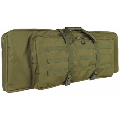 Gewehrtasche für zwei Gewehre 90cm MODULAR mit Rückengurten OLIV