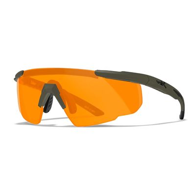 Taktische Sonnenbrille SABRE ADVANCED Set 3 Gläsern OLIVE Rahmen