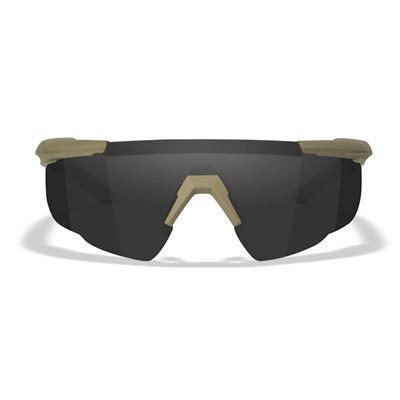 Taktische Sonnenbrille SABRE ADVANCED Set 3 Gläsern TAN Rahmen