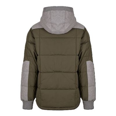 Jacke GARRET gefüttert OLIVE GREEN