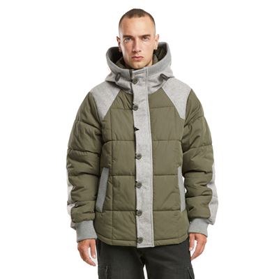 Jacke GARRET gefüttert OLIVE GREEN