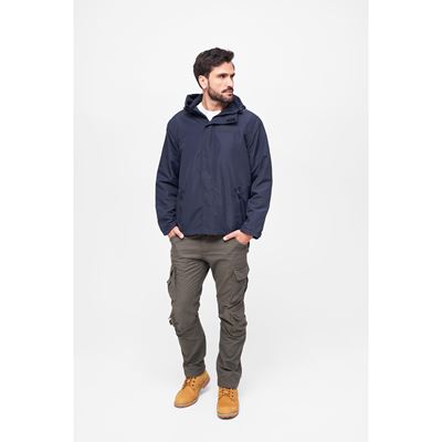 Windjacke FRONTZIP WINDBREAKER BLAU BRANDIT 3167-8 2