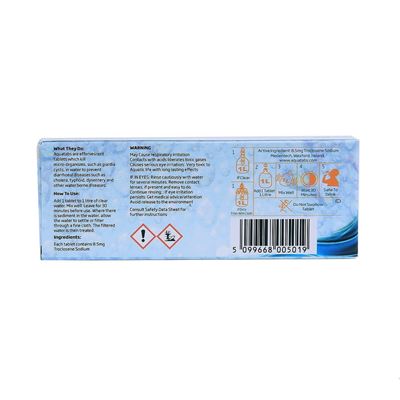 Tabletten zur Wasseraufbereitung 50 Tabletten