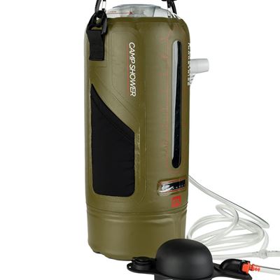 Solardusche OUTDOOR 12 Liter mit Pumpe GRÜN