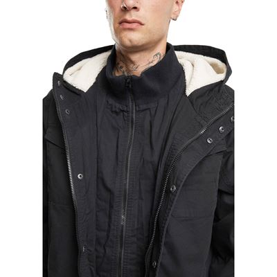 Jacke MEADOW isoliert SCHWARZ