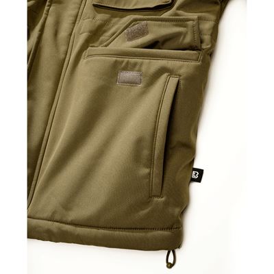 Jacke M65 SOFTSHELL GRÜN BRANDIT 3208-15001 3