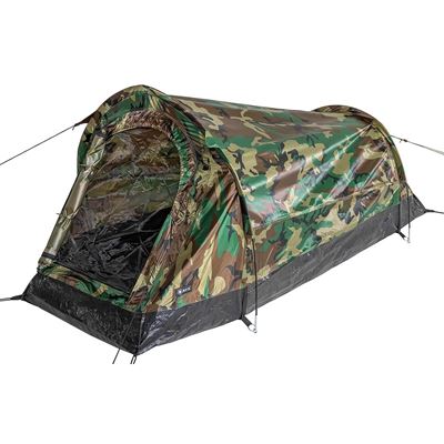 Zelt TUNEL SCHWARZENMOUNTAIN für eine Person WOODLAND