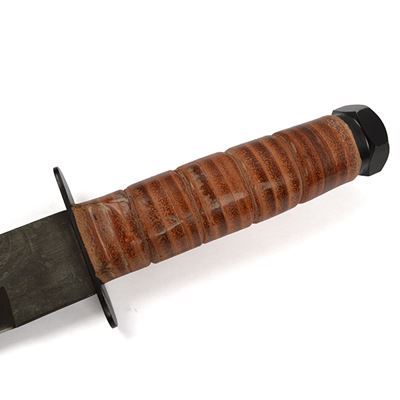 Messer mit Lederholster US MARINE CORPS COMBAT