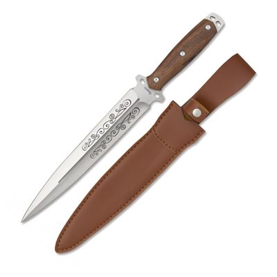 Messer 32611 feste Klinge und Lederholster