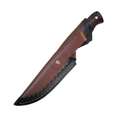 Messer BRIGHTFULL glatteklinge mit Scheide