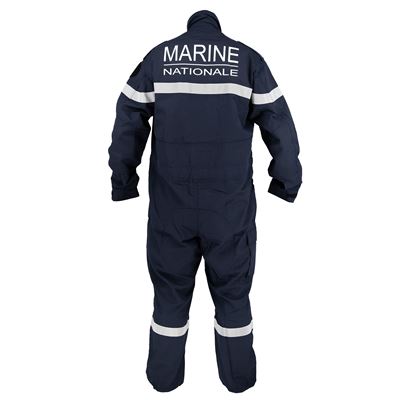 MARINE NATIONALE Overall mit reflektierenden Streifen BLAU
