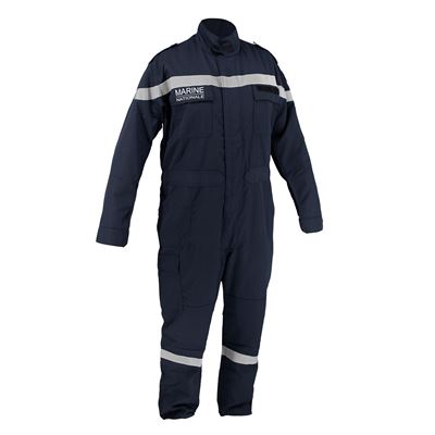 MARINE NATIONALE Overall mit reflektierenden Streifen BLAU