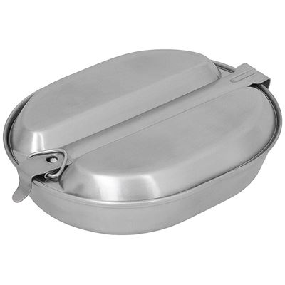 Essgeschirr US 2St Edelstahl SILBER