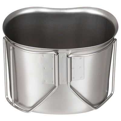 Canteen Cup US Klappbare Henkel EDELSTAHL