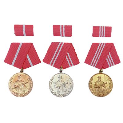 Medaillenset NVA/DDR KAMPFGRUPPE 3 Stück