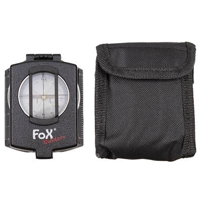 Metallkompass PRAZISION Nylon Holster SCHWARZ