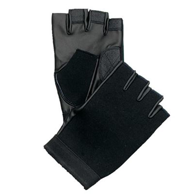 Handschuhe Neopren Fingerlos SCHWARZ