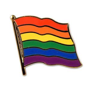 Flaggen Pins: Regenbogen